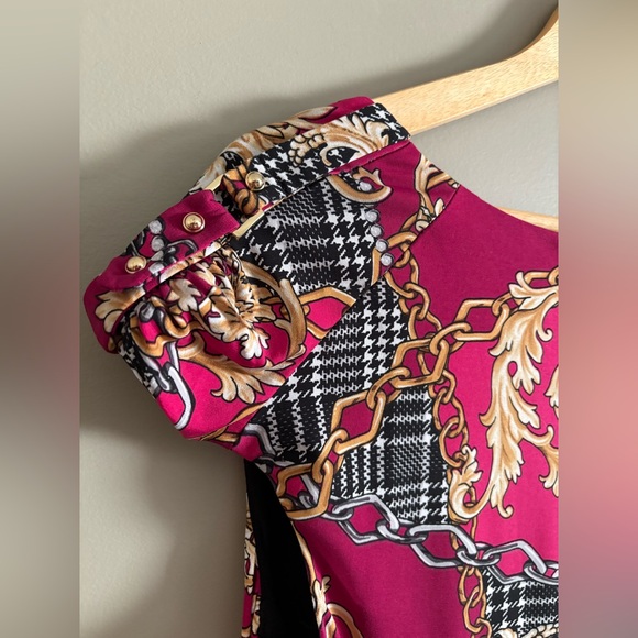 Vintage Cache ‘Versace’ Print Dress: Size Medium - Picture 8 of 8